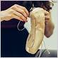 pointe shoes dental floss