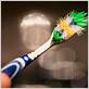 poo particles toothbrush