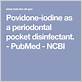 povidone iodine gum disease