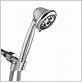 powerspray hand held shower head 6-mode chrome waterpik length