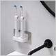 proofvision oral b braun in wall electric toothbrush holder &