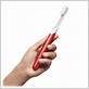 quip red toothbrush