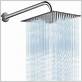 rain shower head screw on