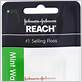 reach waxed mint dental floss sds