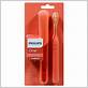 red sonicare toothbrush
