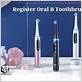 register my oral b toothbrush