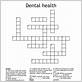 relating to gum disease crossword clue