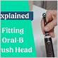 removing oral b toothbrush head
