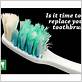replace toothbrush every 3 months