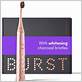 rose gold burst electric toothbrush