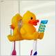 rubber duck toothbrush holder