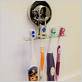 rv wall mount toothbrush holder