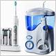 sanitizing electric toothbrush and water flosser