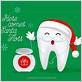 santa dental floss