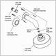 shower head parts diagram