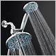 shower heads with handheld spray combo