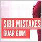 sibo and gum disease