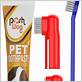 silicone toothbrush for dogs