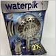 six spray waterpik shower head zzr-769me