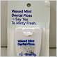 smartly waxed mint dental floss