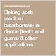 sodium bicarbonate gum disease