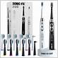 sonic fx duo electric toothbrushes with 14 brush heads black