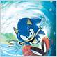 sonic running on water