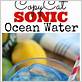 sonic waters to try