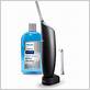 sonicare rechargeable powered dental flosser black