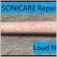 sonicare toothbrush loud noise