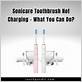 sonicare toothbrush not holding charge