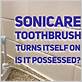 sonicare toothbrush turns on randomly