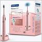 soniclean electric toothbrush rose gold