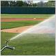 sports field irrigation traveling sprinklers