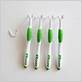 toothbrush and dental floss holder