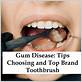 toothbrush gum disease