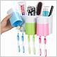 toothbrush holder cup set