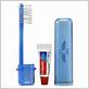 travel toothbrush and paste