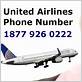 ual telephone number