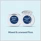 unwaxed dental floss types