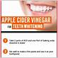 using vinegar to clean teeth