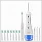 villa novum water flosser and electric toothbrush bundle