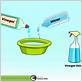 vinegar water solution