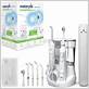 water flosser + sonic toothbrush complete care 5.0 white wp-861