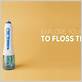 water flosser pushed gum recession