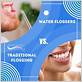 water flosser vs traditional flossing