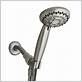 waterpik 6-mode powerspray+ hand shower head brushed nickel 1.8 gpm