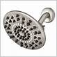 waterpik 7 mode rainfall showerhead brushed nickel