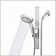 waterpik adjustable height magnetic slide bar shower head