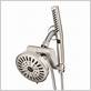 waterpik bodywand spa shower system with anywhere bracket chrome